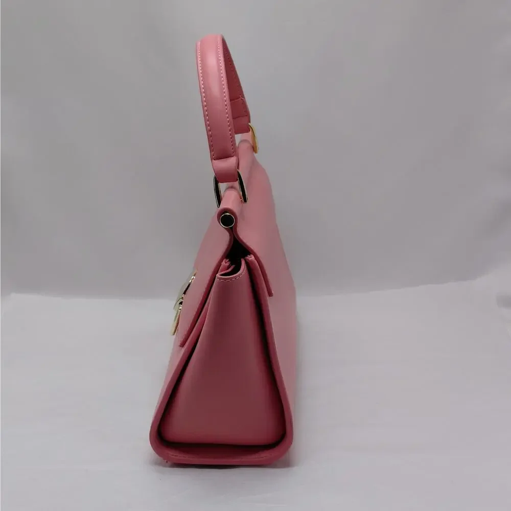 Womens Satchel Handbag Pink Quiet Luxury Coquette Office Chic Wedding Party